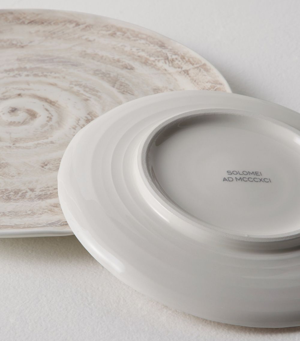 Brunello Cucinelli Brunello Cucinelli Ceramic Plates (Set of 2)