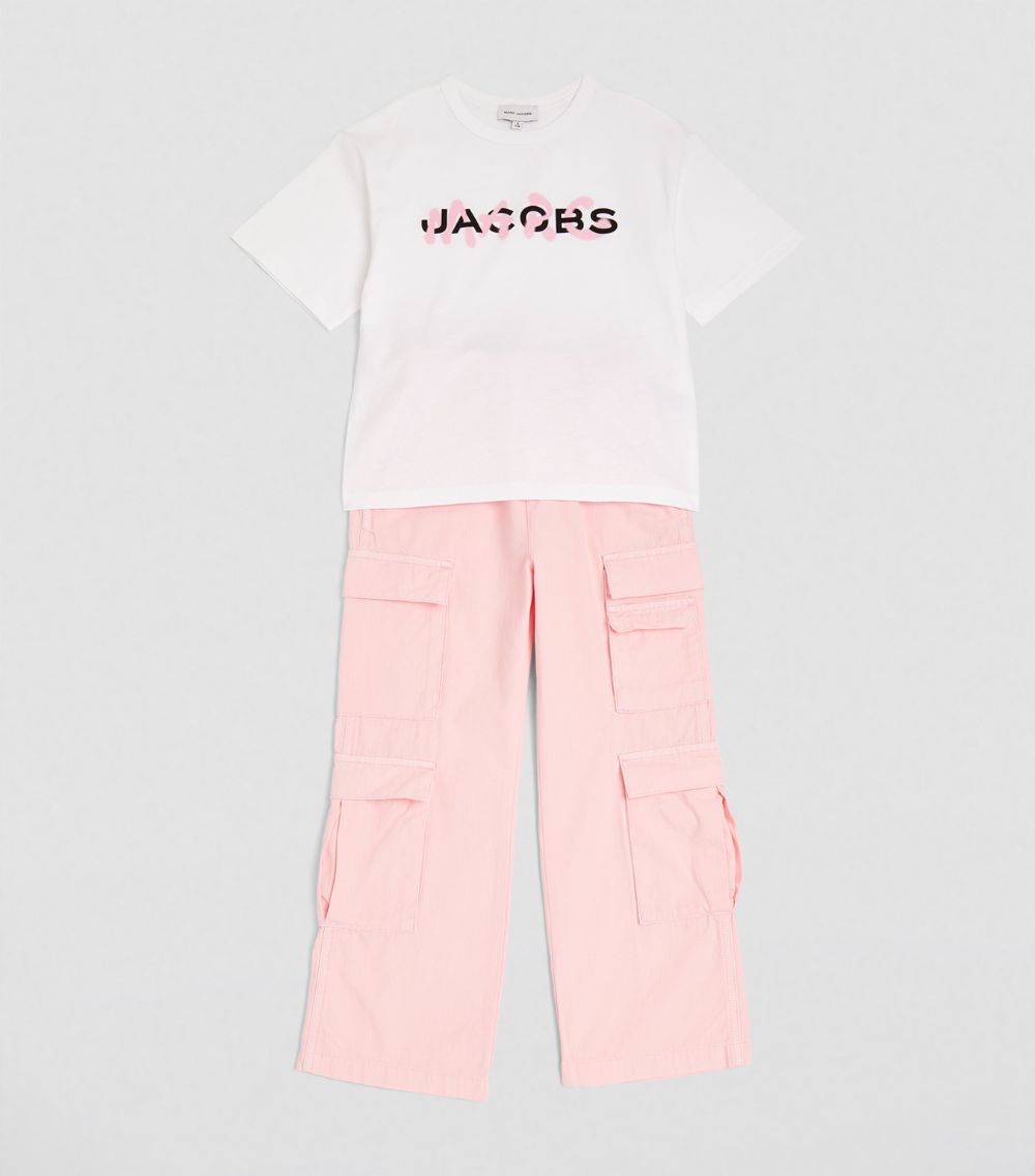 Marc Jacobs Kids Marc Jacobs Kids Cotton Cargo Trousers (4-12 Years)