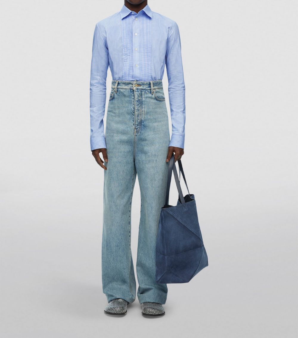 Loewe Loewe Cropped Pleated Shirt