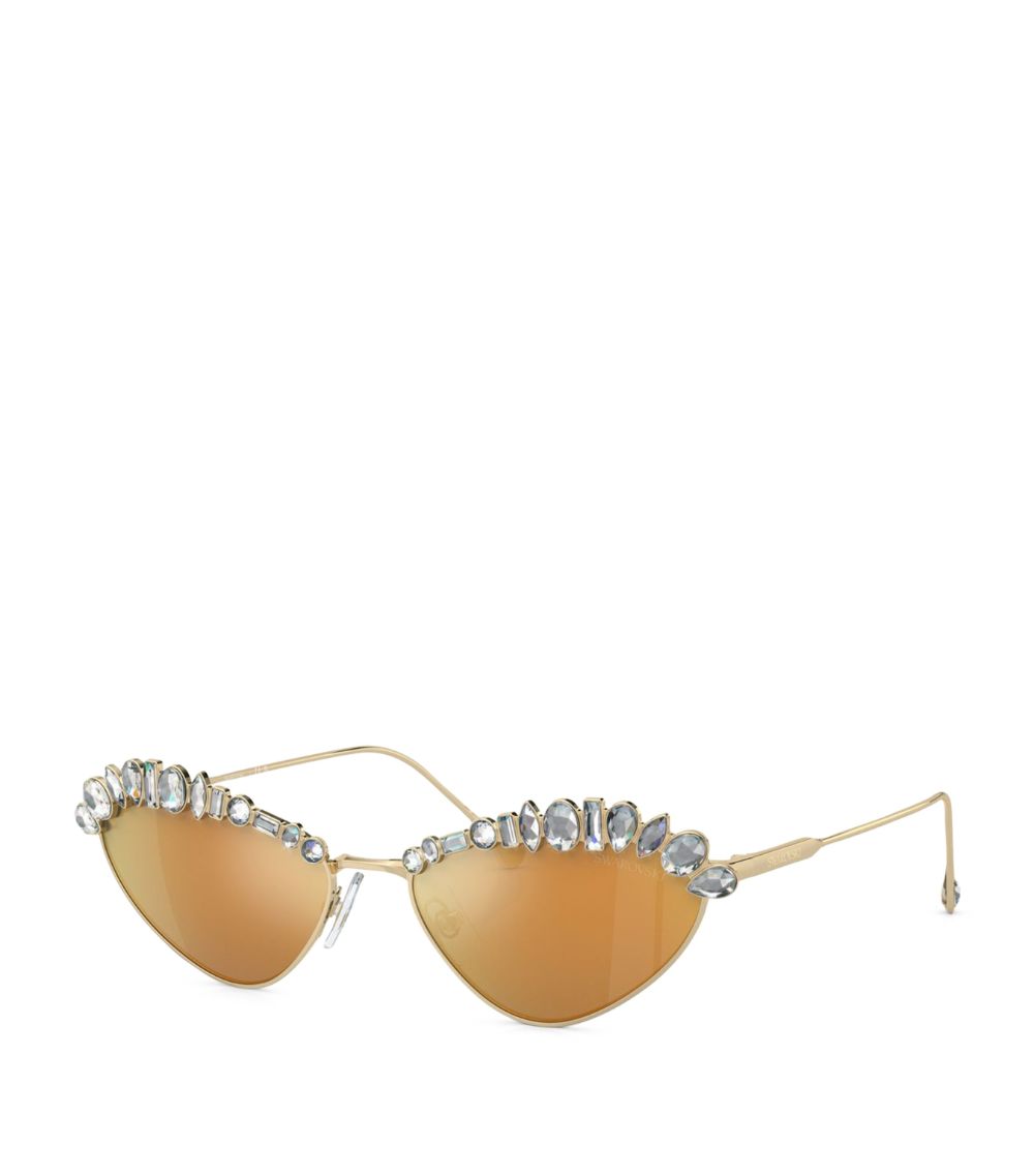 SWAROVSKI Swarovski Crystal-Embellished Cat-Eye Sunglasses
