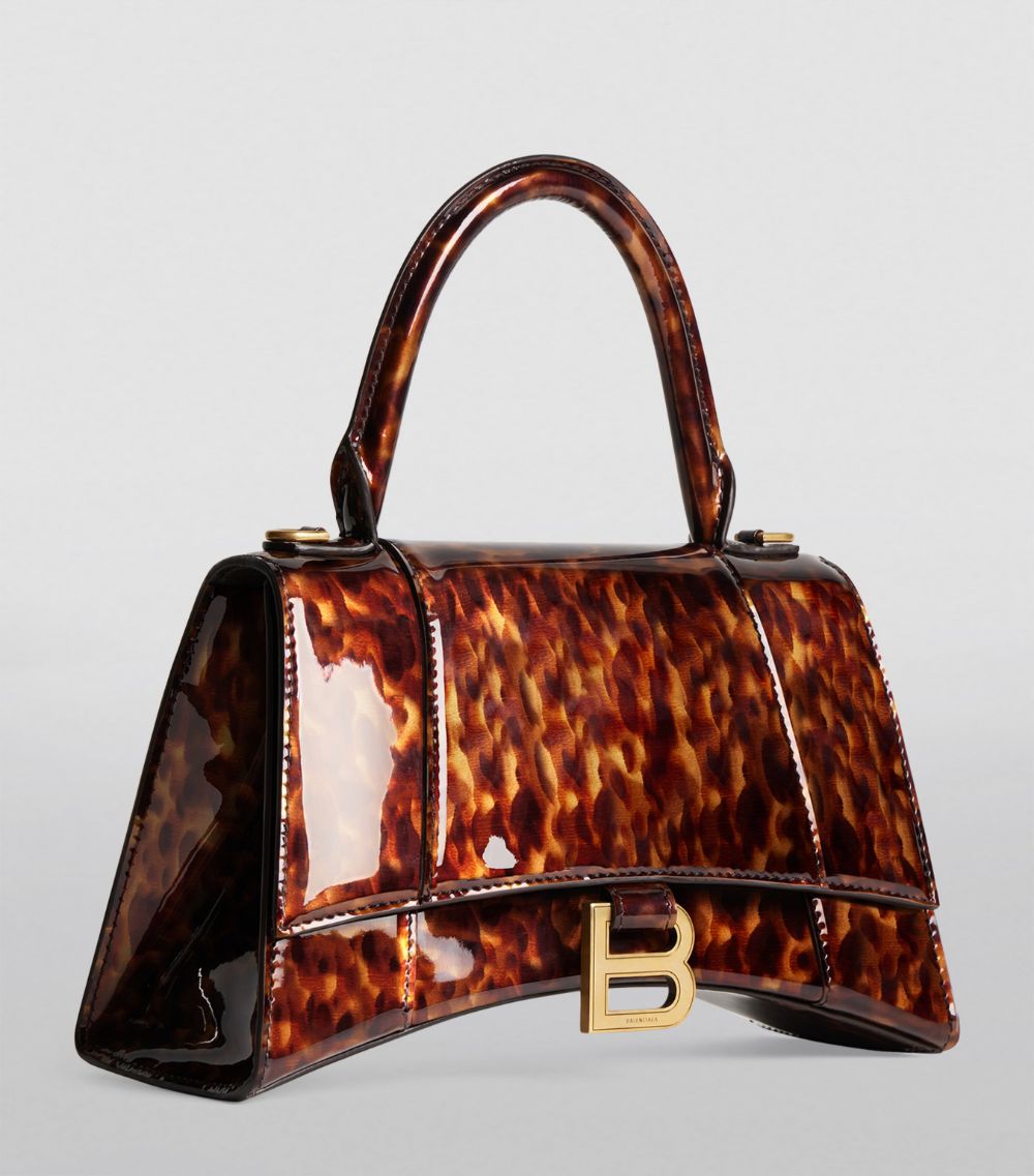 Balenciaga Balenciaga Small Leather Hourglass Top-Handle Bag