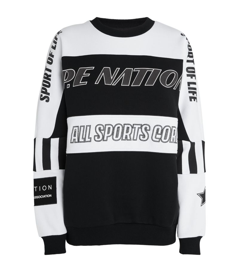 P.E Nation P.E Nation Graphic Track Record Sweatshirt