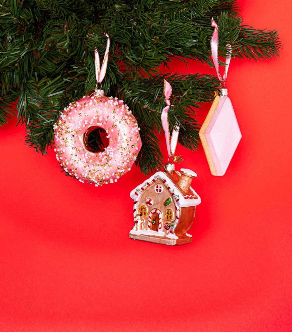 Vondels Vondels Gingerbread House Tree Decoration