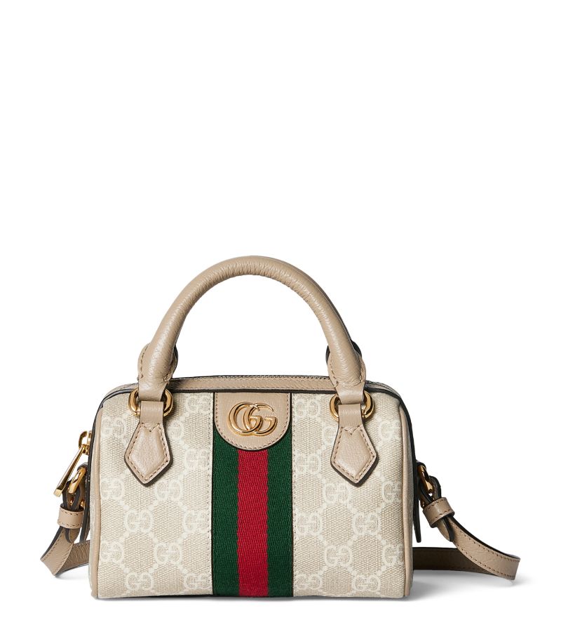 Gucci Gucci Mini Boston Gg Top-Handle Bag