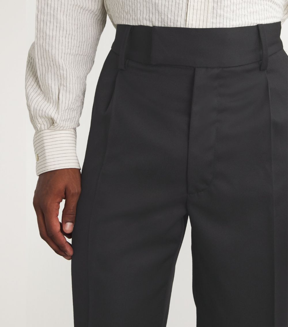  Whyat Virgin Wool Wide-Leg Trousers