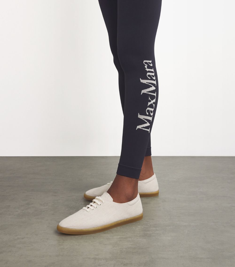 Max Mara Max Mara Logo Leggings