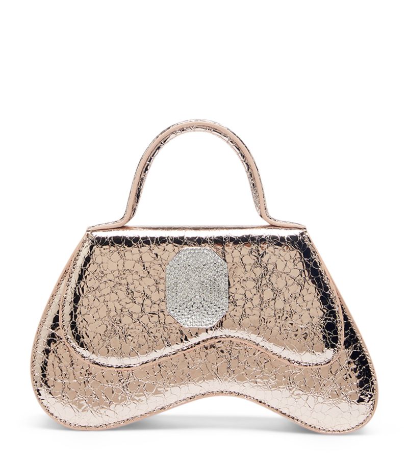 Malone Souliers by Roy Luwalt Malone Souliers Small Metallic Leather Divine Bag