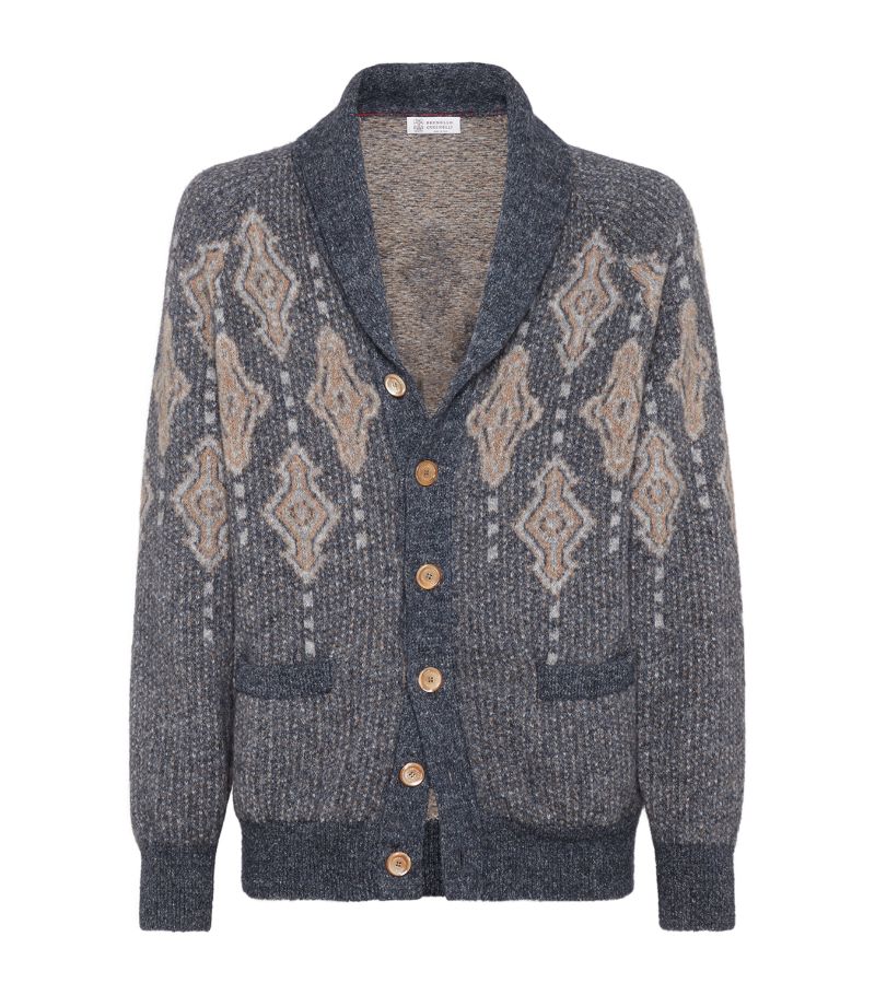 Brunello Cucinelli Brunello Cucinelli Alpaca-Wool Cardigan