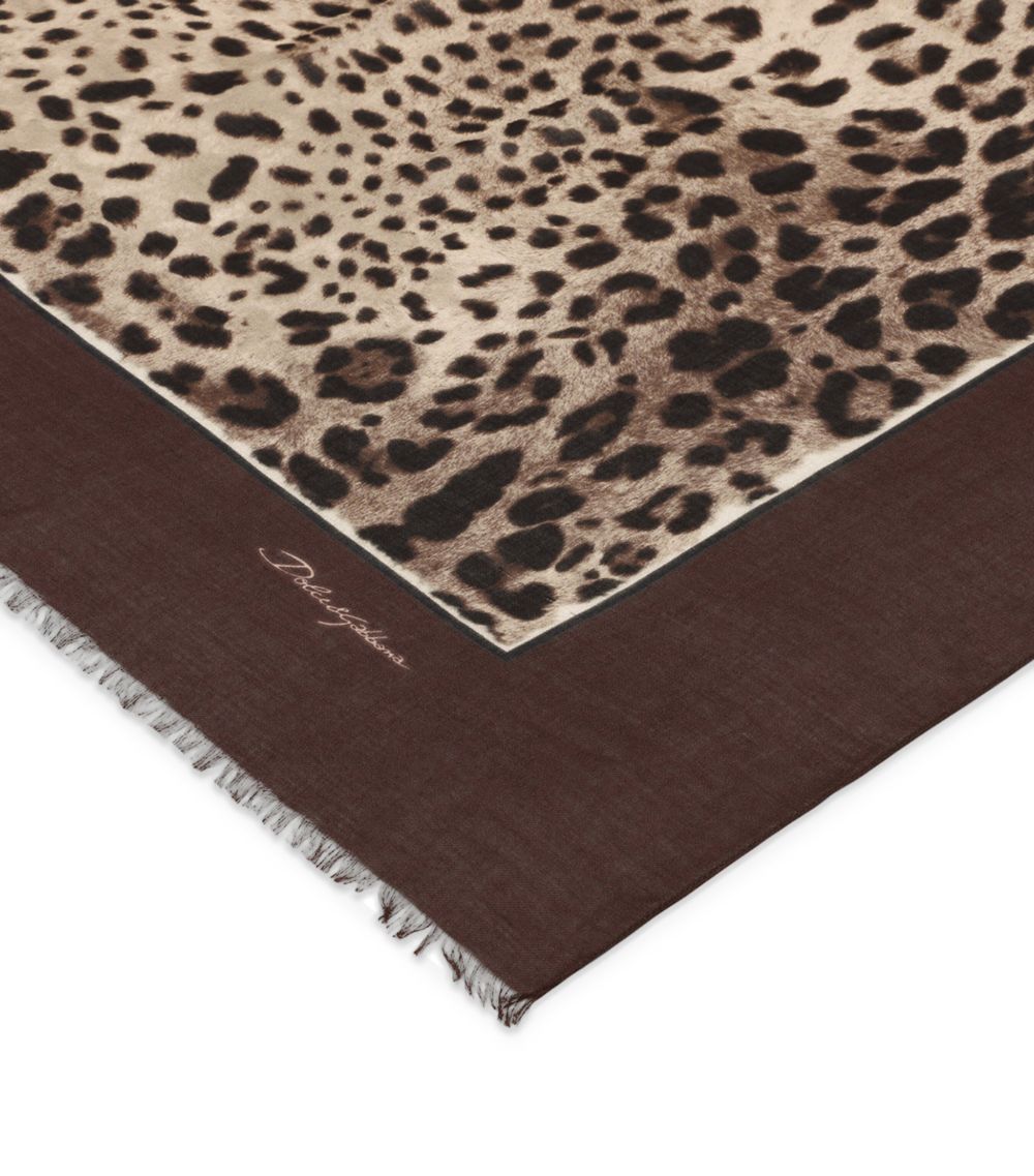 Dolce & Gabbana Dolce & Gabbana Leopard Print Stole