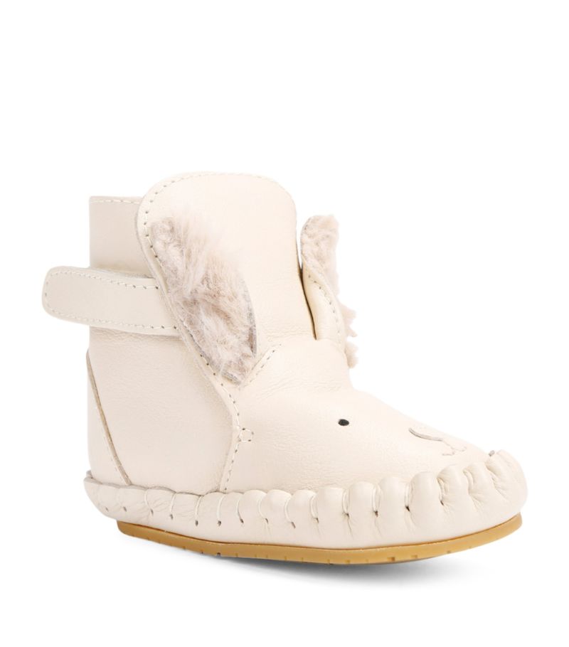 Donsje Donsje Leather Snow Bunny Booties