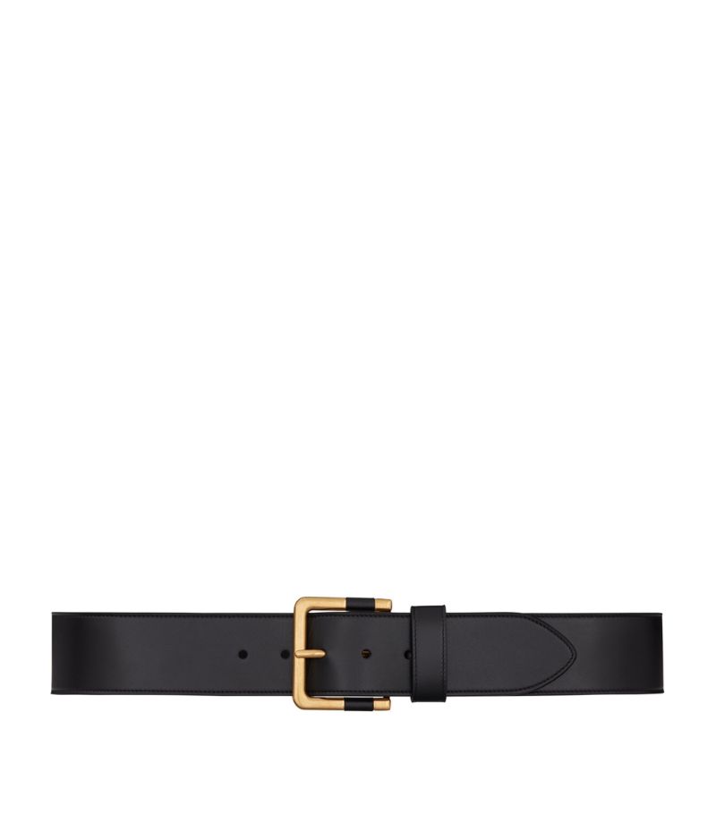 Saint Laurent Saint Laurent Leather Buckled Belt