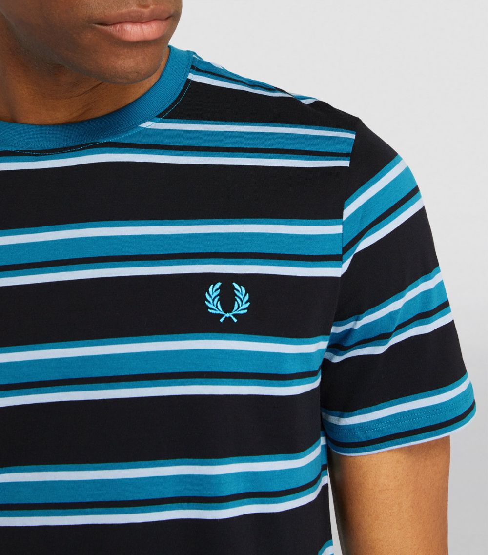 Fred Perry Fred Perry Cotton Striped T-Shirt