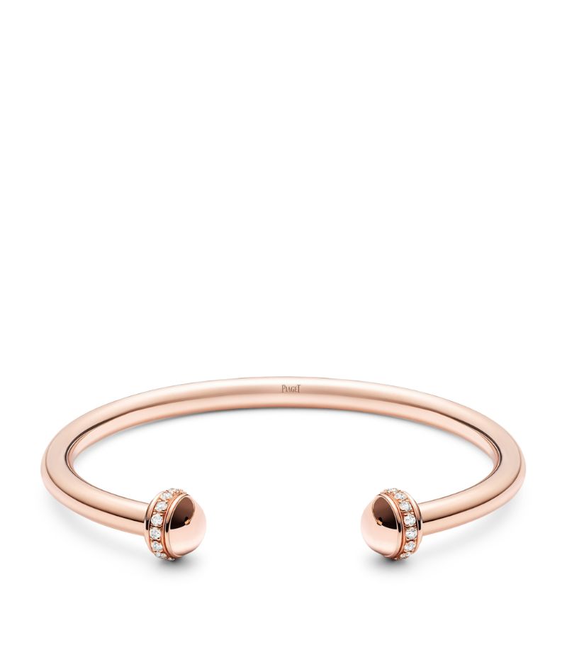 Piaget Piaget Rose Gold And Diamond Possession Open Bangle