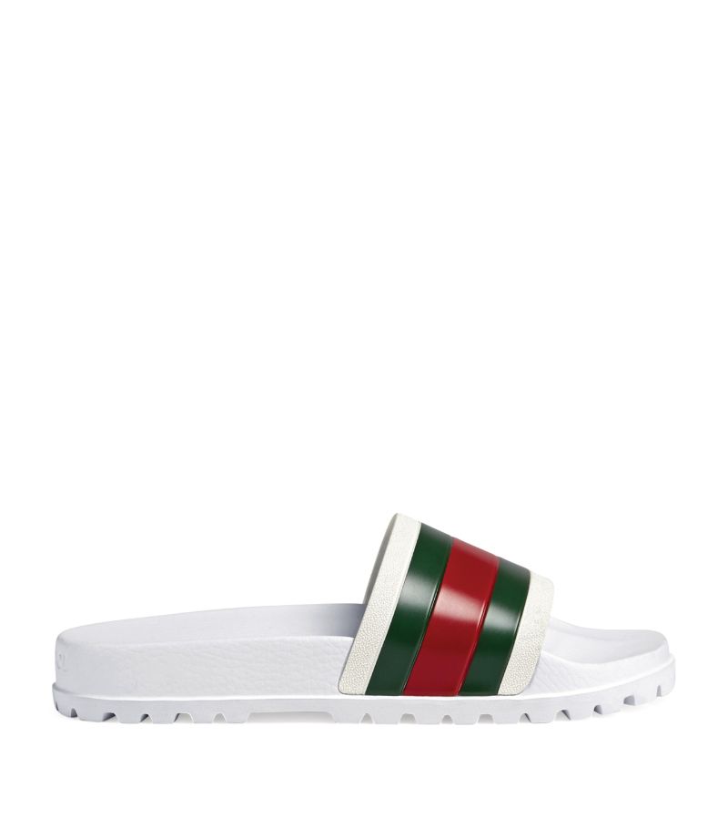 Gucci Gucci Web Stripe Slides