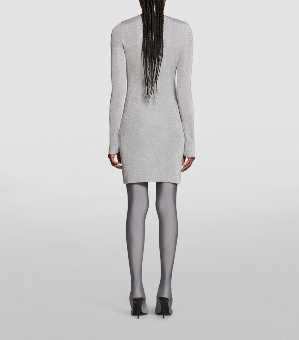 Balenciaga Balenciaga Ribbed Mini Dress