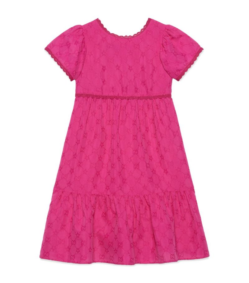 Gucci Gucci Kids Jacquard Gg Star Dress (4-12 Years)