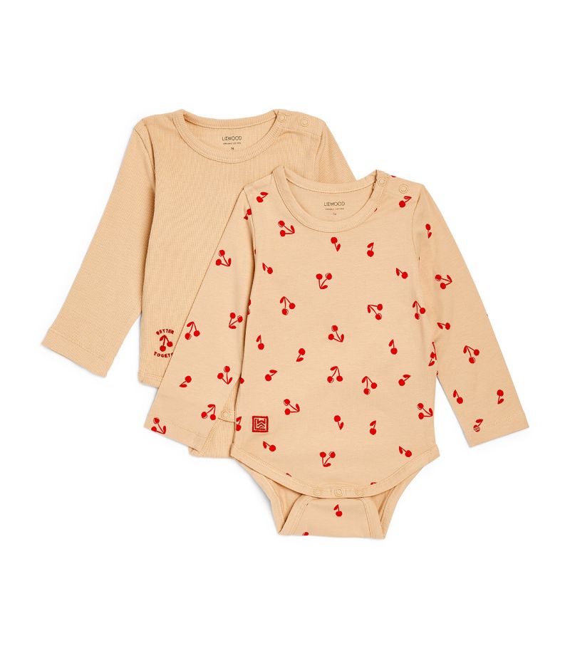 Liewood Liewood Pack Of 2 Organic Cotton Yanni Bodysuits (1-12 Months)