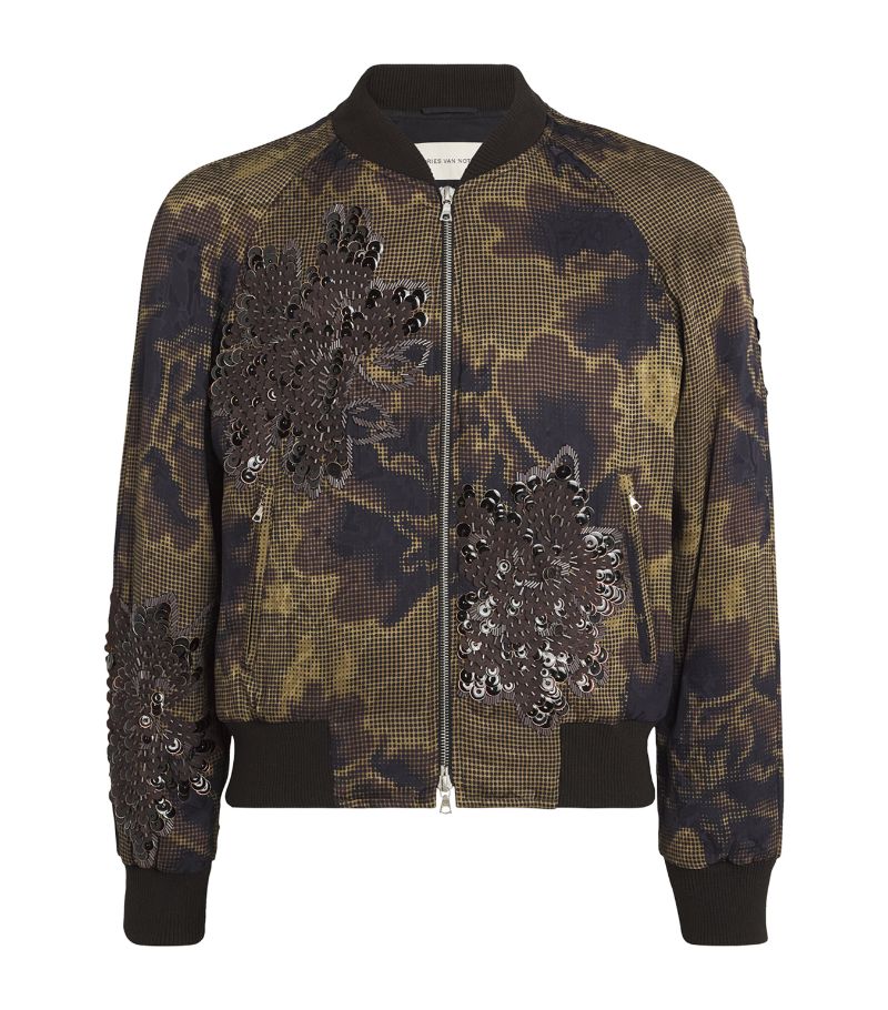 Dries Van Noten Dries Van Noten Embellished Varnell Bomber Jacket