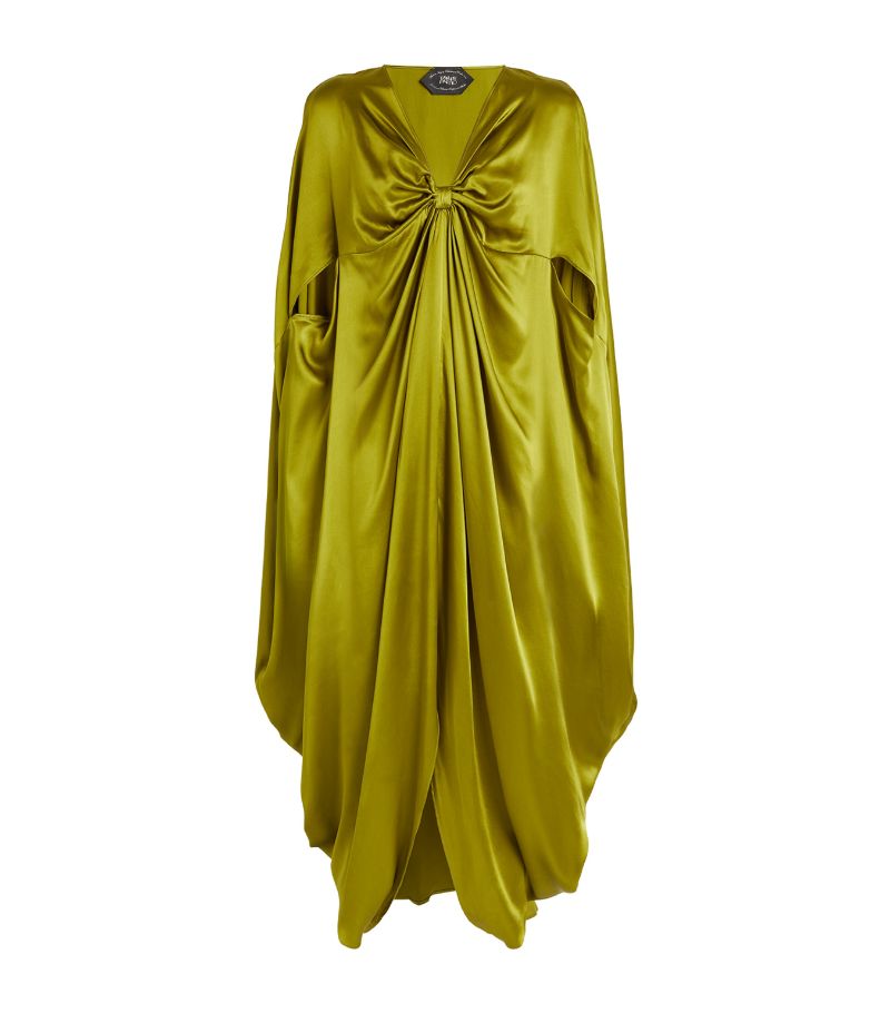 Taller Marmo Taller Marmo Silk Azores Kaftan Maxi Dress