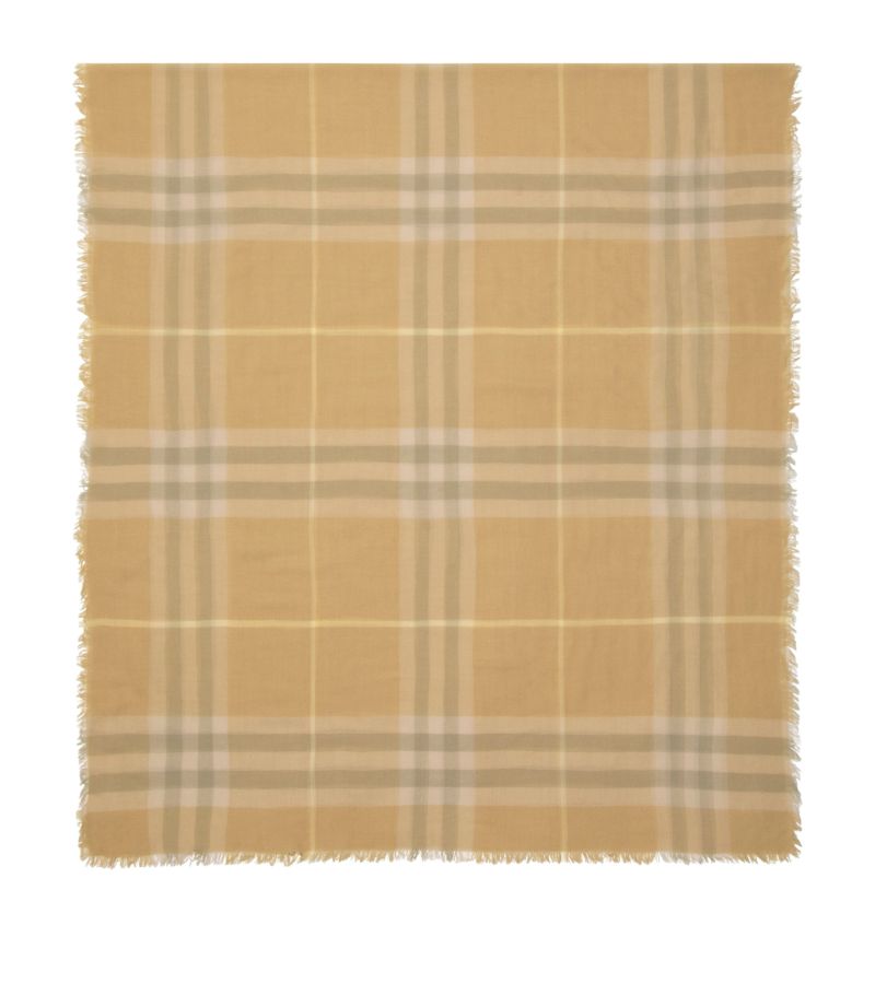 Burberry Burberry Wool Check Scarf