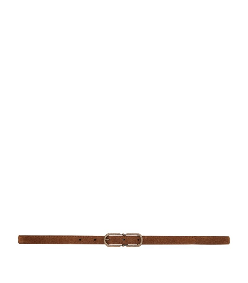 Saint Laurent Saint Laurent Suede Belt