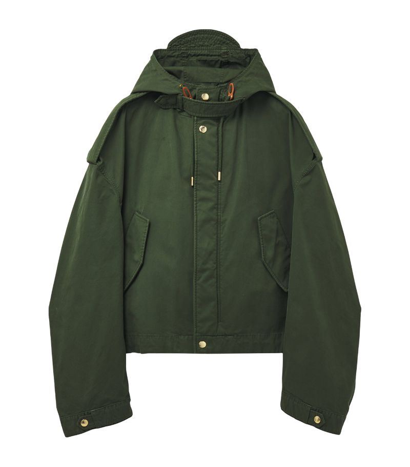 Alexander McQueen Alexander Mcqueen Cotton Hooded Jacket