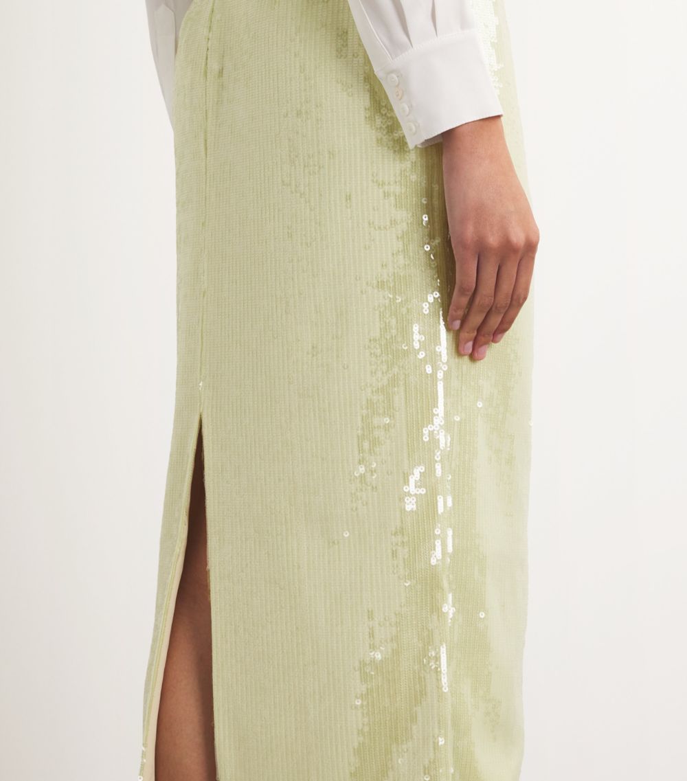 Roland Mouret Roland Mouret Sequinned Midi Skirt