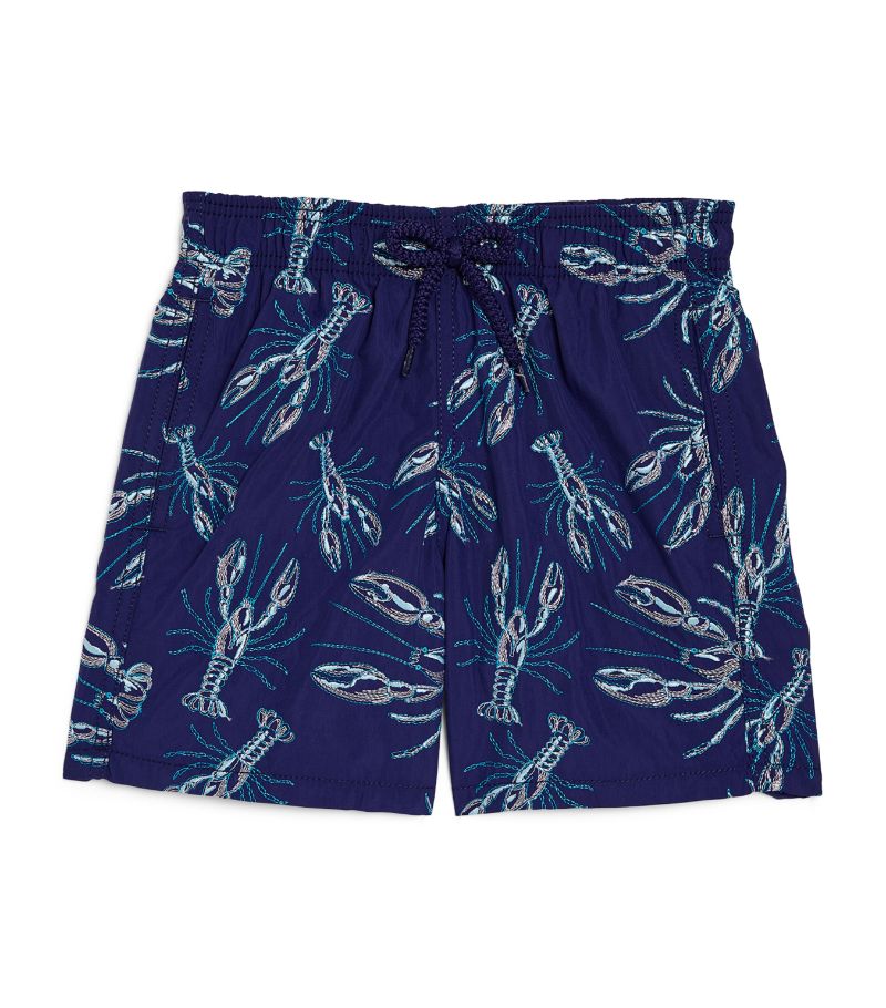 Vilebrequin Vilebrequin Embroidered Lobster Swim Shorts (2-14 Years)