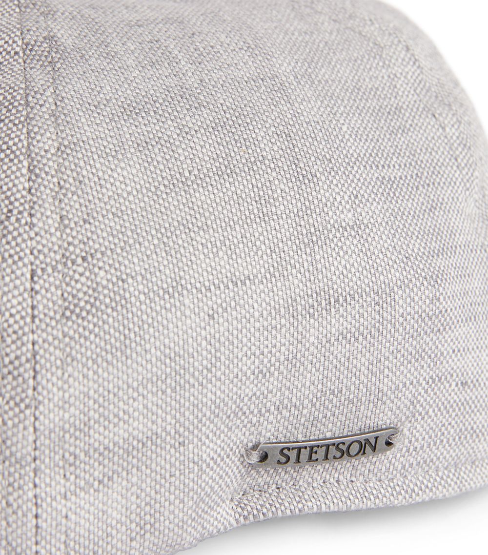 Stetson Stetson Linen Texas Flat Cap