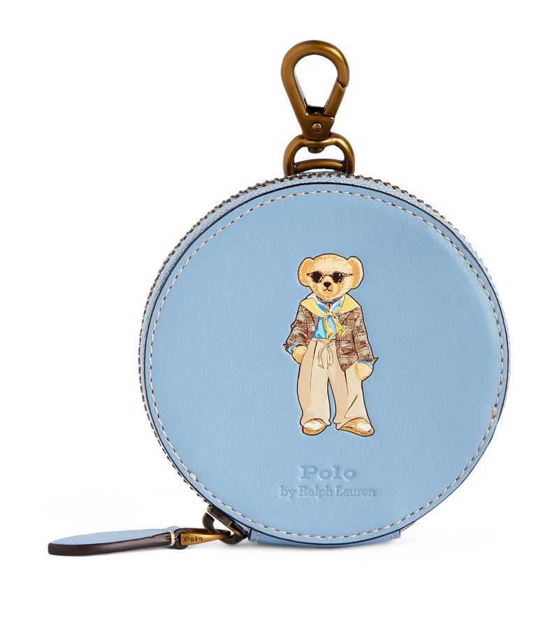 Polo Ralph Lauren Polo Ralph Lauren Leather Polo Bear Coin Pouch