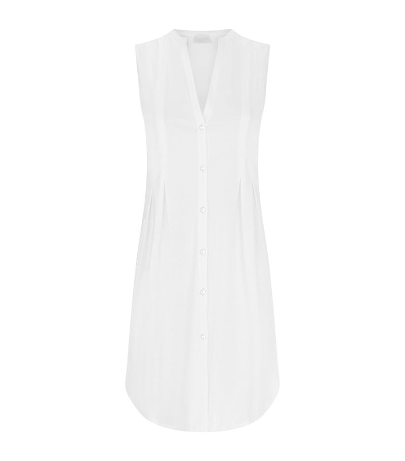 Hanro Hanro Cotton Deluxe Sleeveless Nightdress