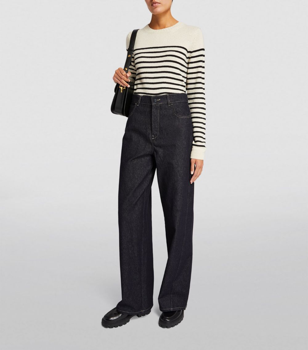 Max Mara Max Mara High-Waist Wide-Leg Jeans