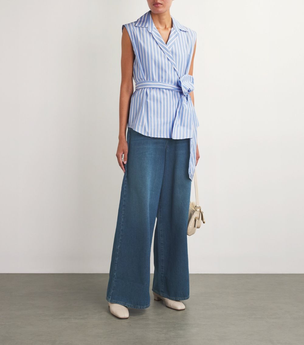 Weekend Max Mara Weekend Max Mara Elasticated-Waist Wide Jeans