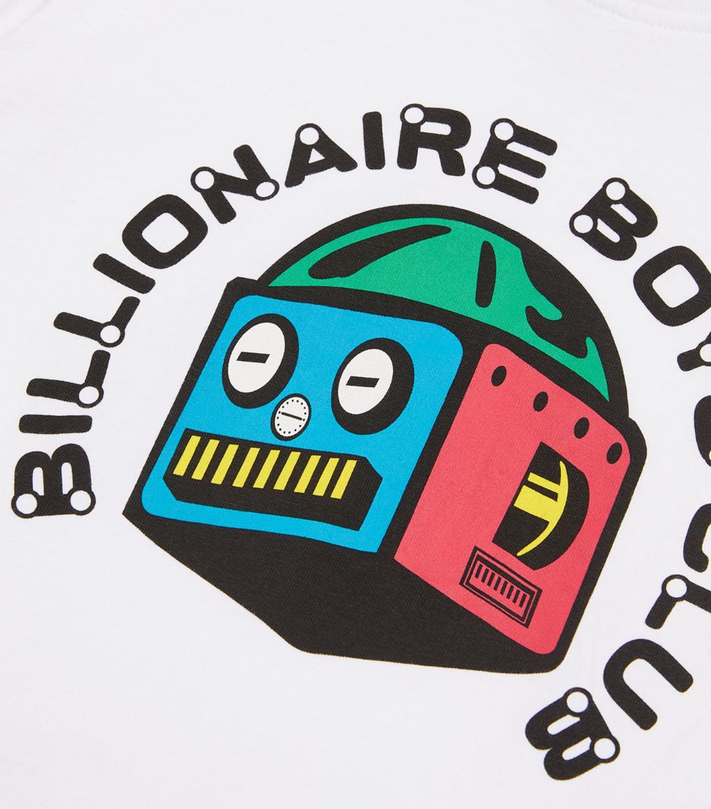 Billionaire Boys Club Billionaire Boys Club Cotton Robot Print T-Shirt (4-12 Years)