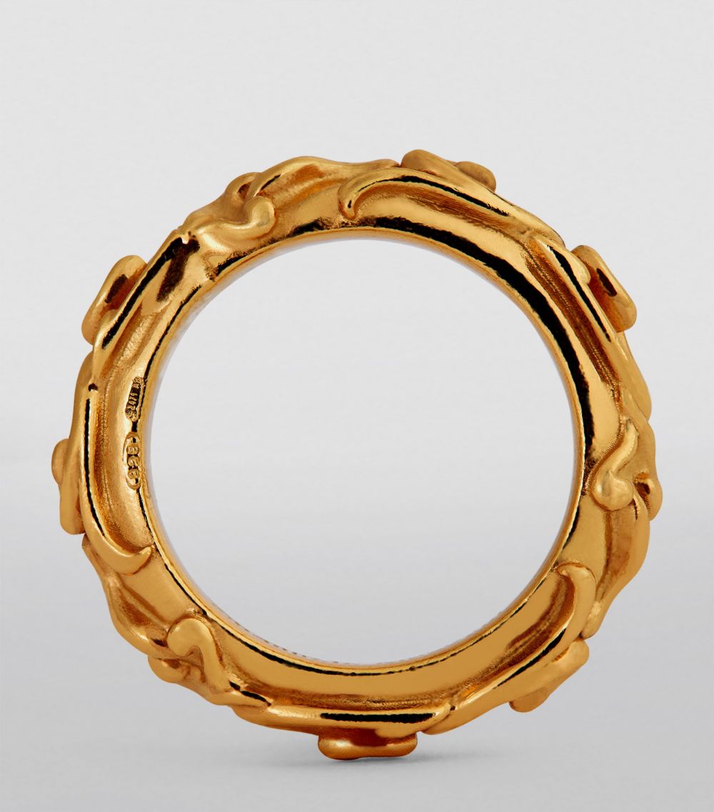 Emanuele Bicocchi Emanuele Bicocchi Gold-Plated Arabesque Ring
