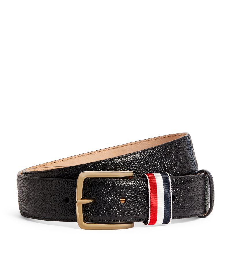 Thom Browne Thom Browne Leather Tricolour Belt