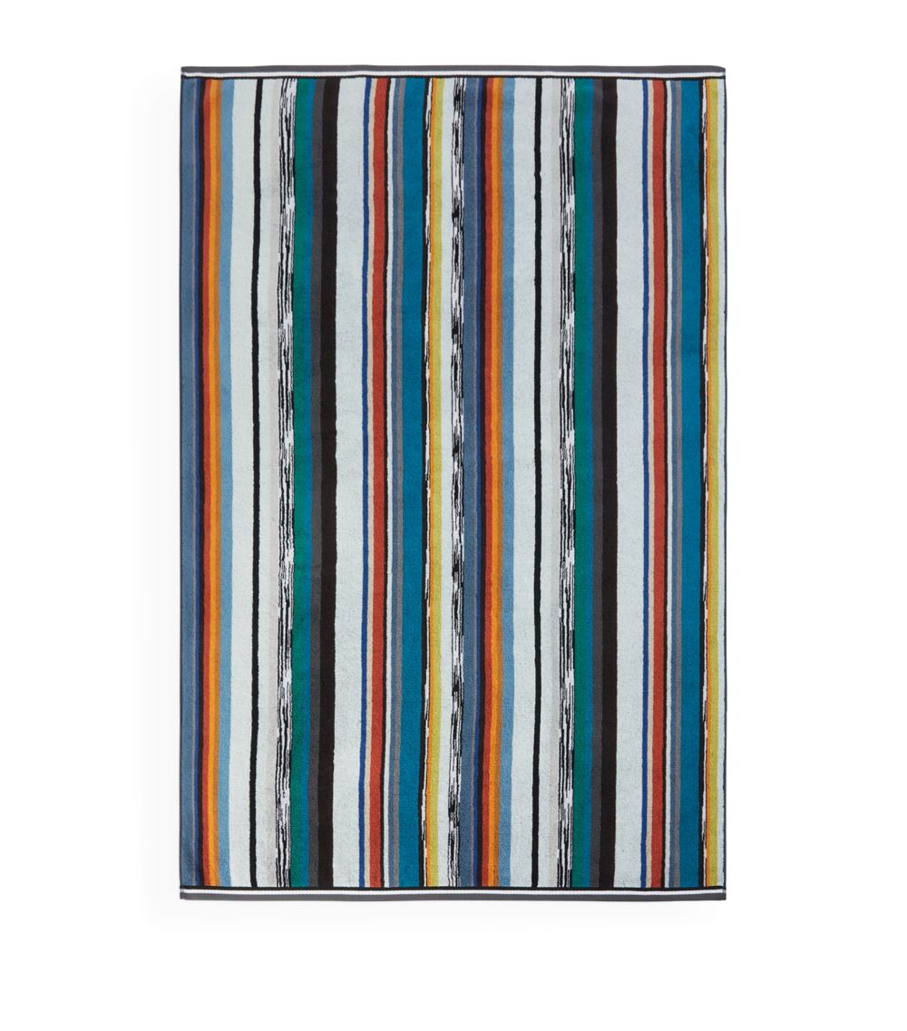 Missoni Home Missoni Home Cotton Wooden Bath Sheet (100Cm X 150Cm)