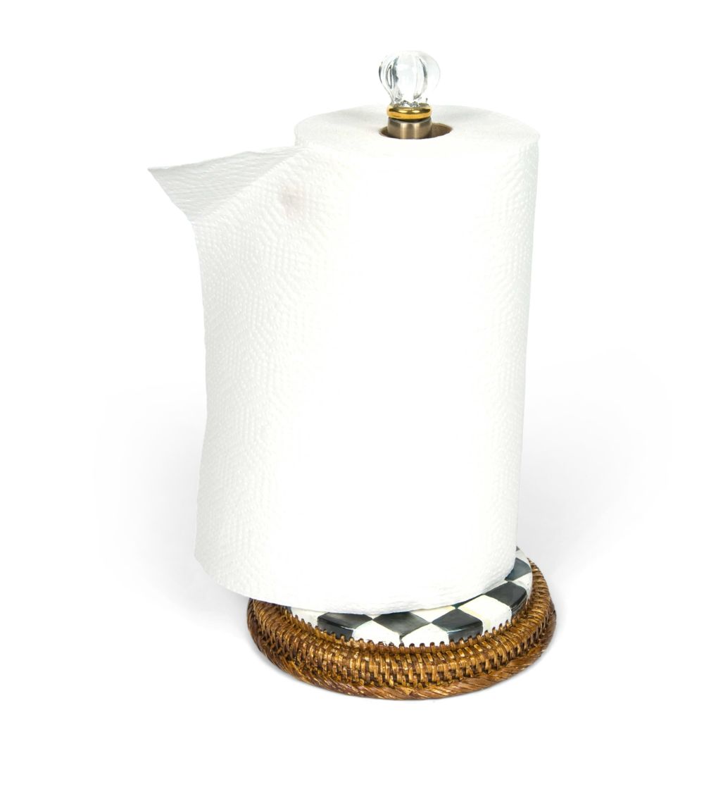 Mackenzie-Childs Mackenzie-Childs Courtly Check Paper Towel Holder