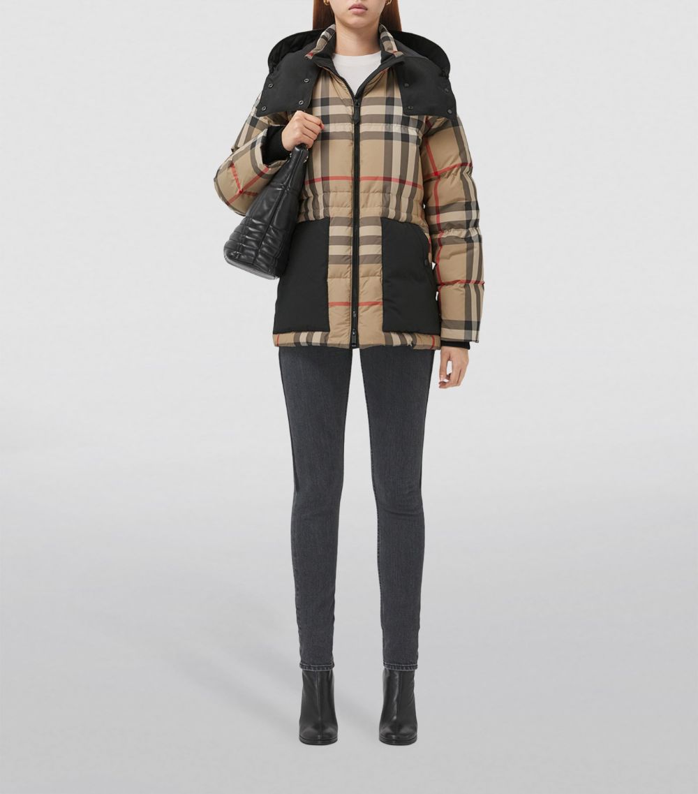 Burberry Burberry Vintage Check Puffer Jacket