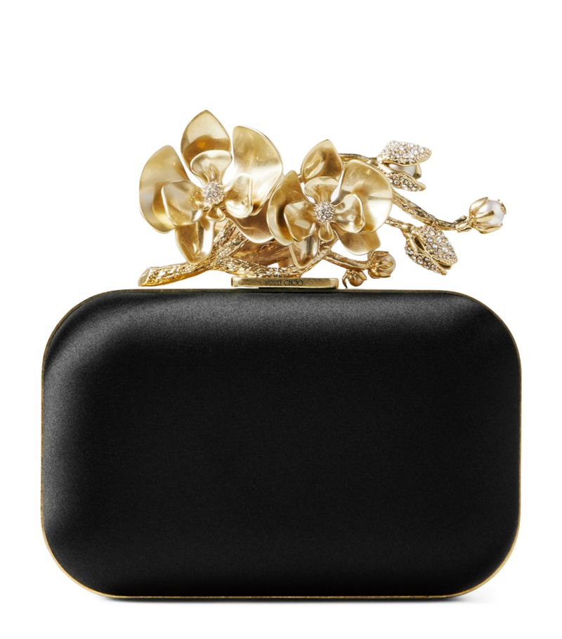 Jimmy Choo Jimmy Choo Mini Satin Cloud Clutch Bag