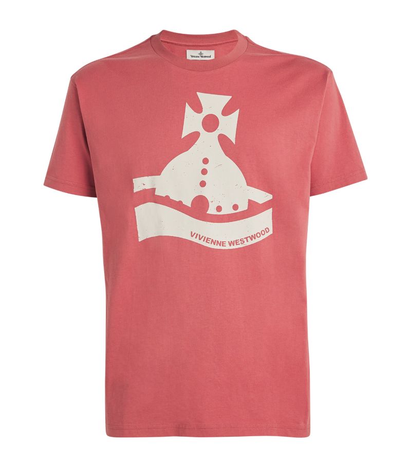 Vivienne Westwood Vivienne Westwood Cotton Sunken Orb T-Shirt