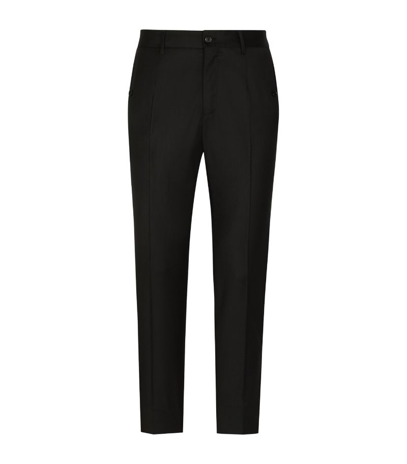 Dolce & Gabbana Dolce & Gabbana Logo-Tape Tailored Trousers