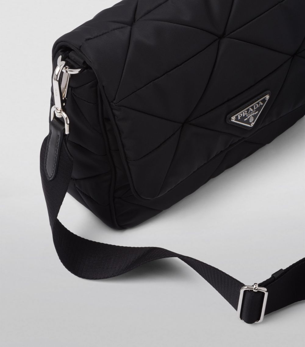 Prada Prada Re-Nylon Quilted Cross-Body Bag