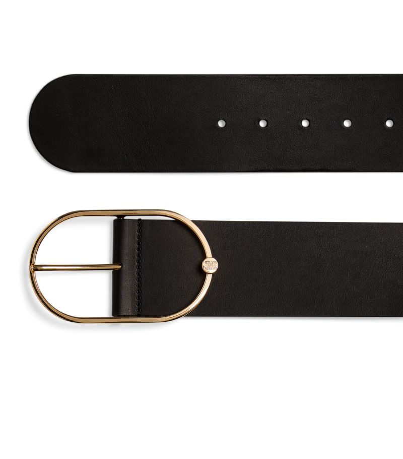 Max Mara Max Mara Leather Wide Belt