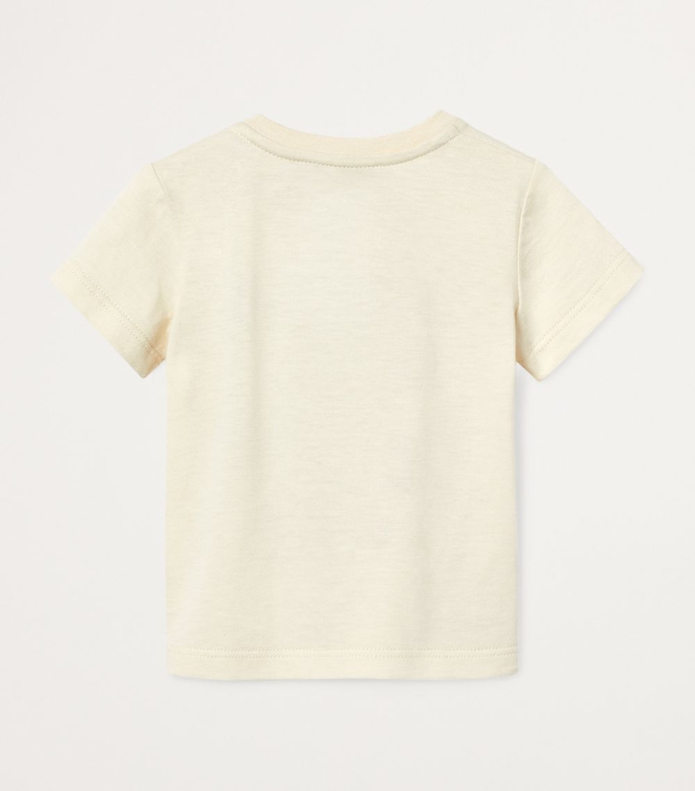 Gucci Gucci Kids Cotton Duck Print T-Shirt (3-36 Months)