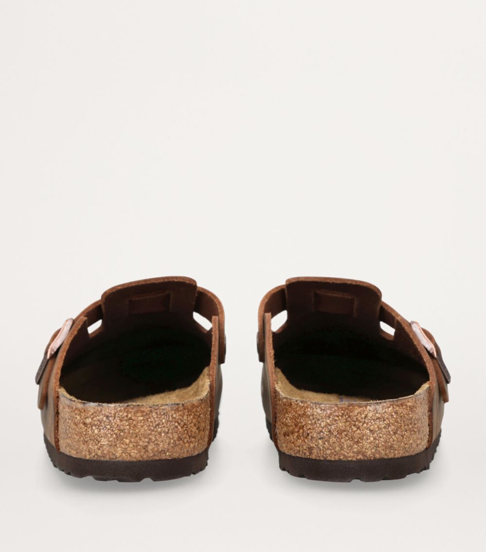 Birkenstock Birkenstock Oiled Leather Boston Clogs