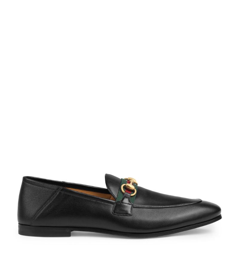 Gucci Gucci Leather Horsebit Loafers