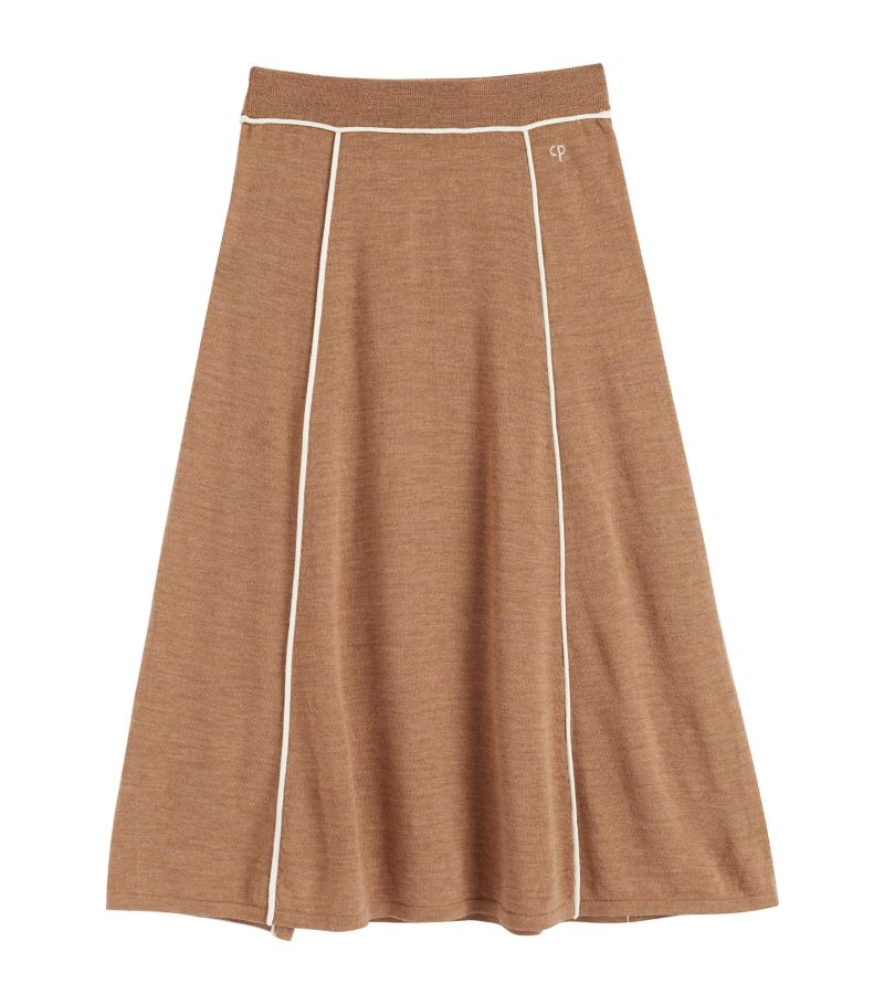 Chinti & Parker Chinti & Parker Merino Jeanne Milano Midi Skirt