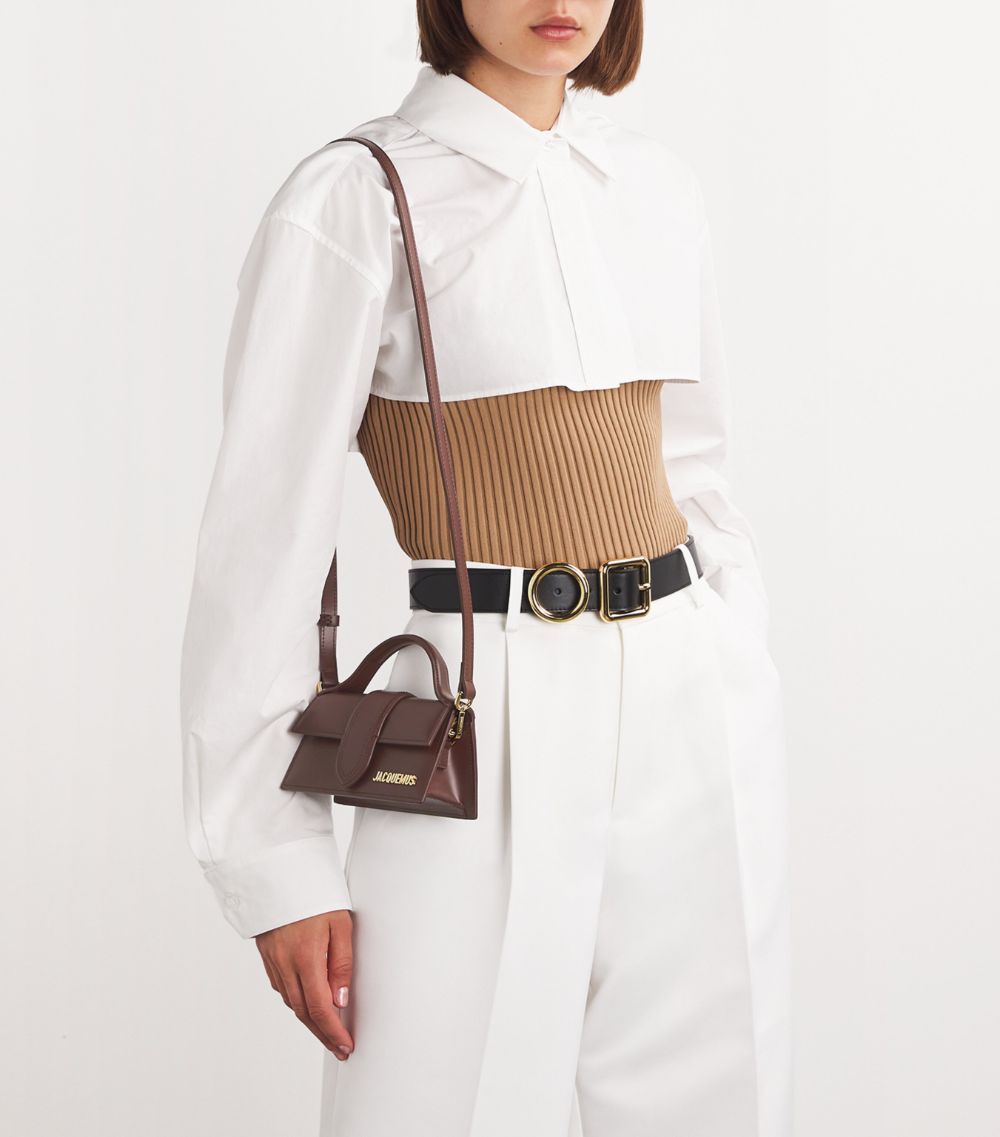 Jacquemus Jacquemus Mini Leather Le Bambino Top-Handle Bag