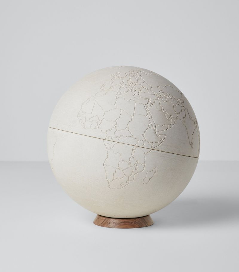 Brunello Cucinelli Brunello Cucinelli Stone Engraved Globe